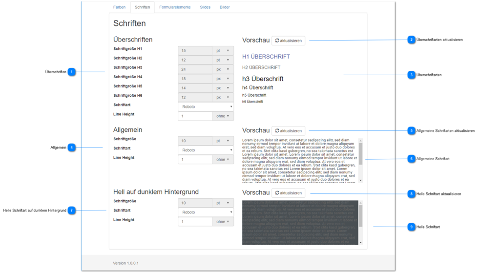 2.3.12.3. Fonts Tab